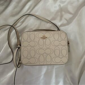 Coach Beige Crossbody Bag